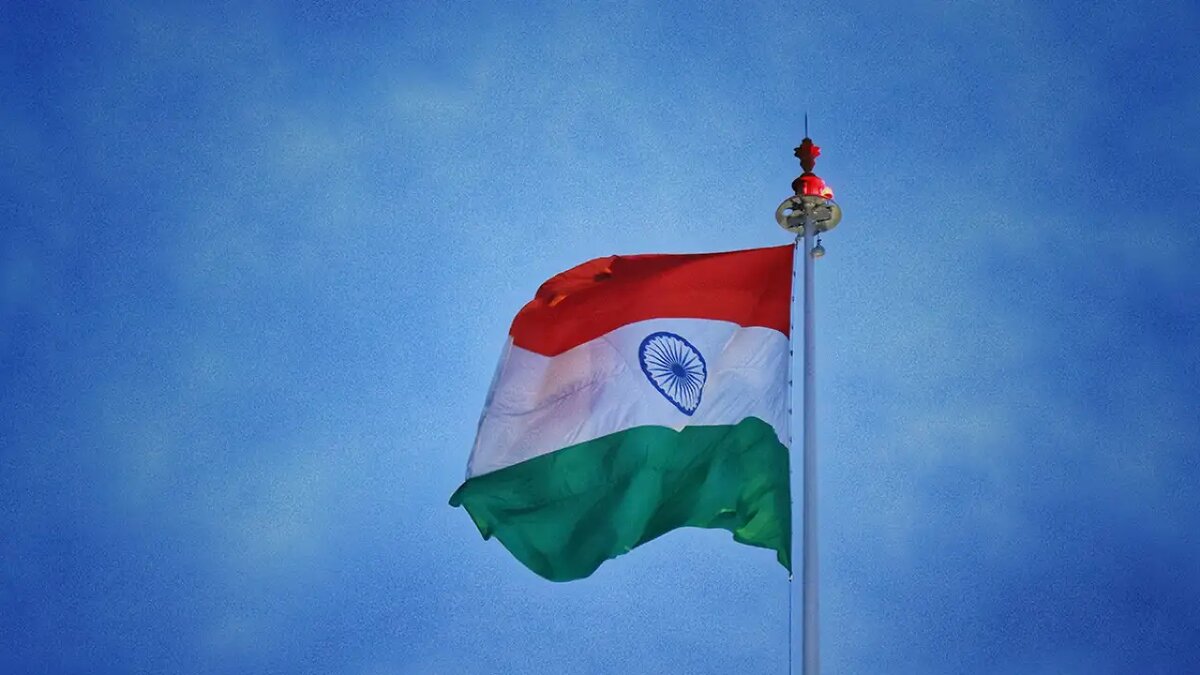    Флаг Индии.