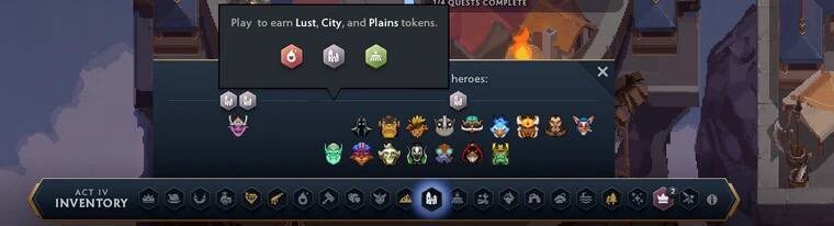 Герой отображался в списке критериев жетонов, но без своей иконки | Источник: Telegram-канал Sikle