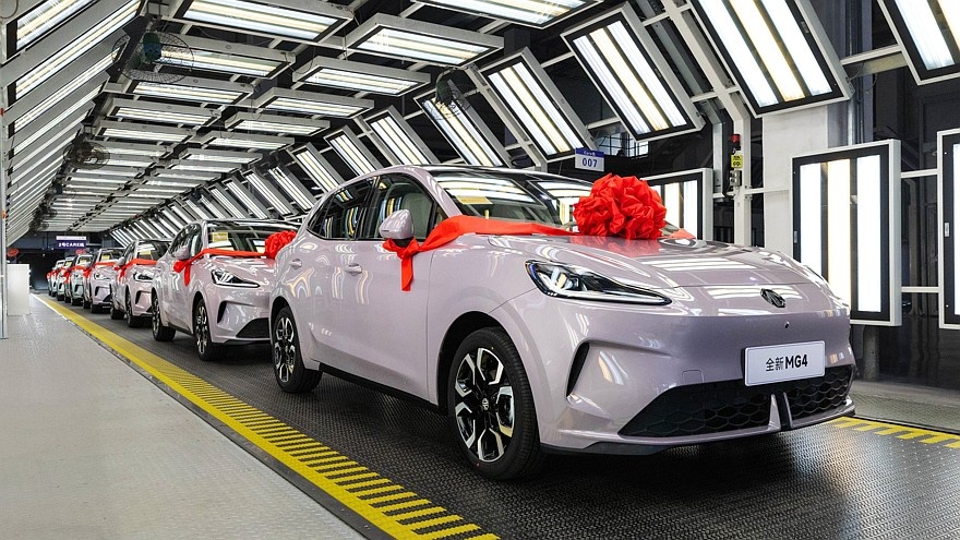    Производство нового MG 4 началось ещё 14 июля