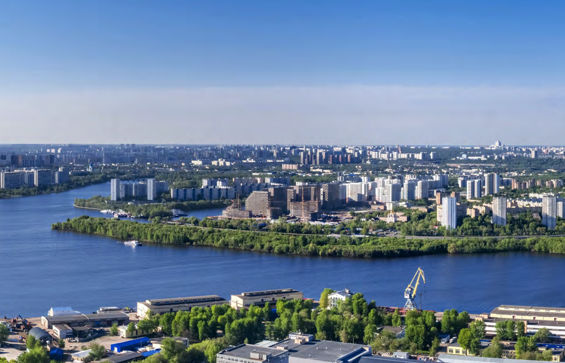 Близость к воде и большое количество зелени делают микроклимат района благоприятным для жизни. А чудесный вид из окна на реку станет изюминкой квартир и порадует новосёлов