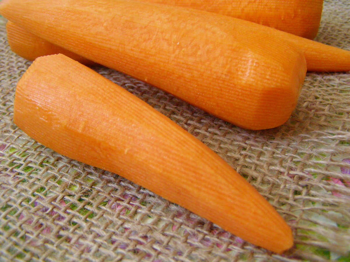 Лучше, чтобы морковь была свежайшей.