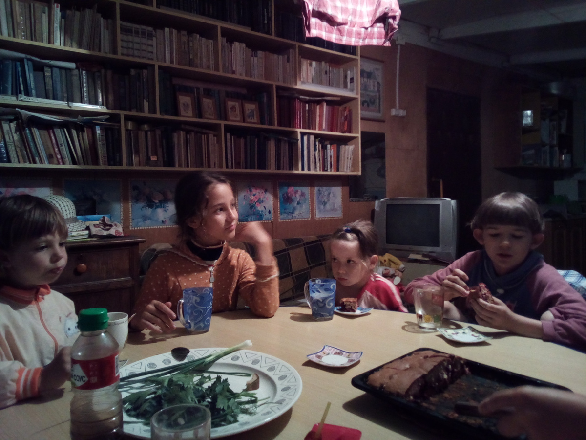 Вечернее молоко. 