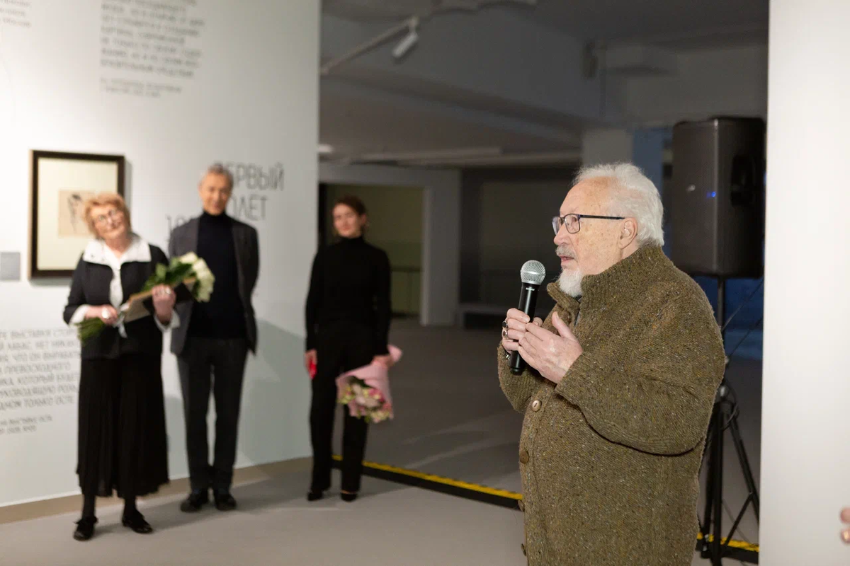 Александр Александрович Волков в музее «Новый Иерусалим», 2024 г.  Живописец, скульптор, график, член Союза Художников России, сын  художника Александра Николаевича Волкова. Фото пресс-службы музея «Новый Иерусалим»