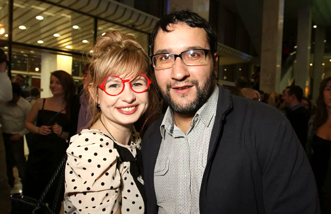 на фото Анна Цуканова-Котт и Александр Котт