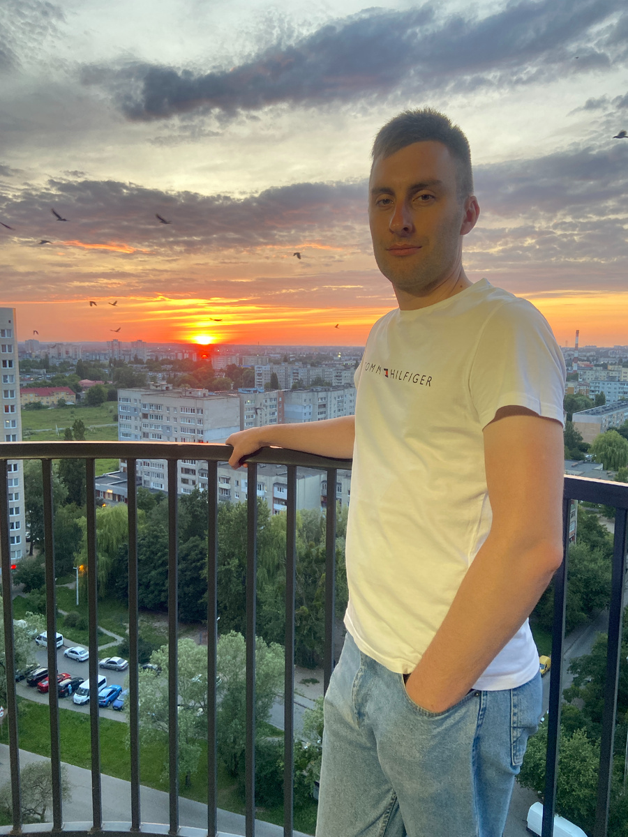 Закат в Калининграде