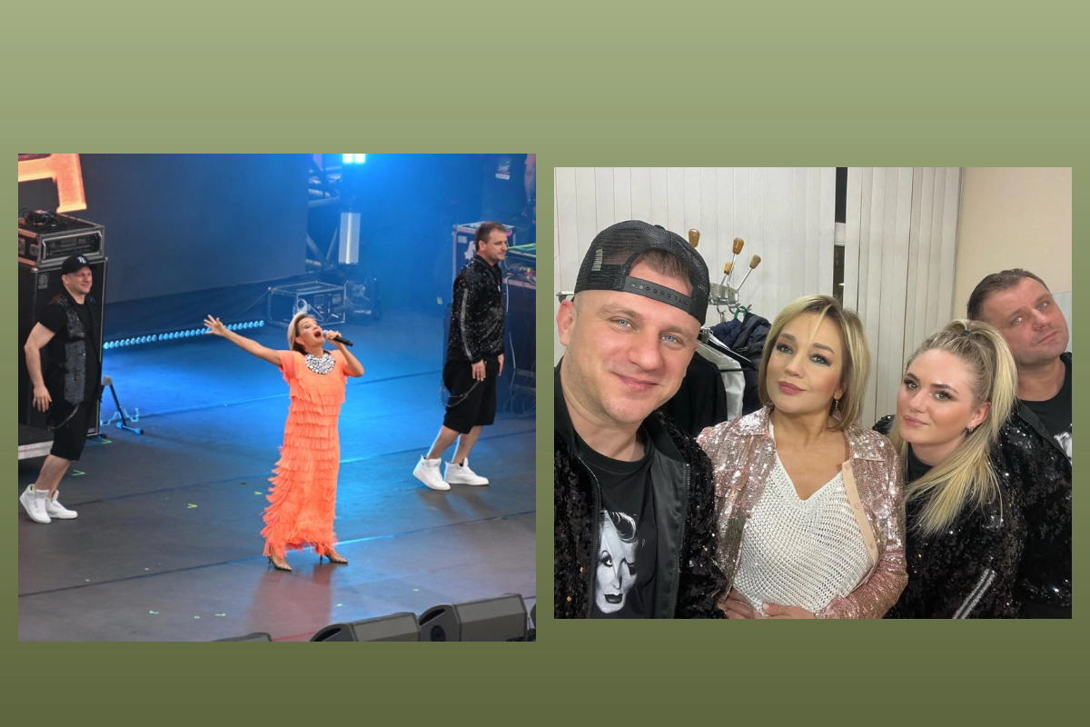 скриншот видео с концерта Таьяны Булановой