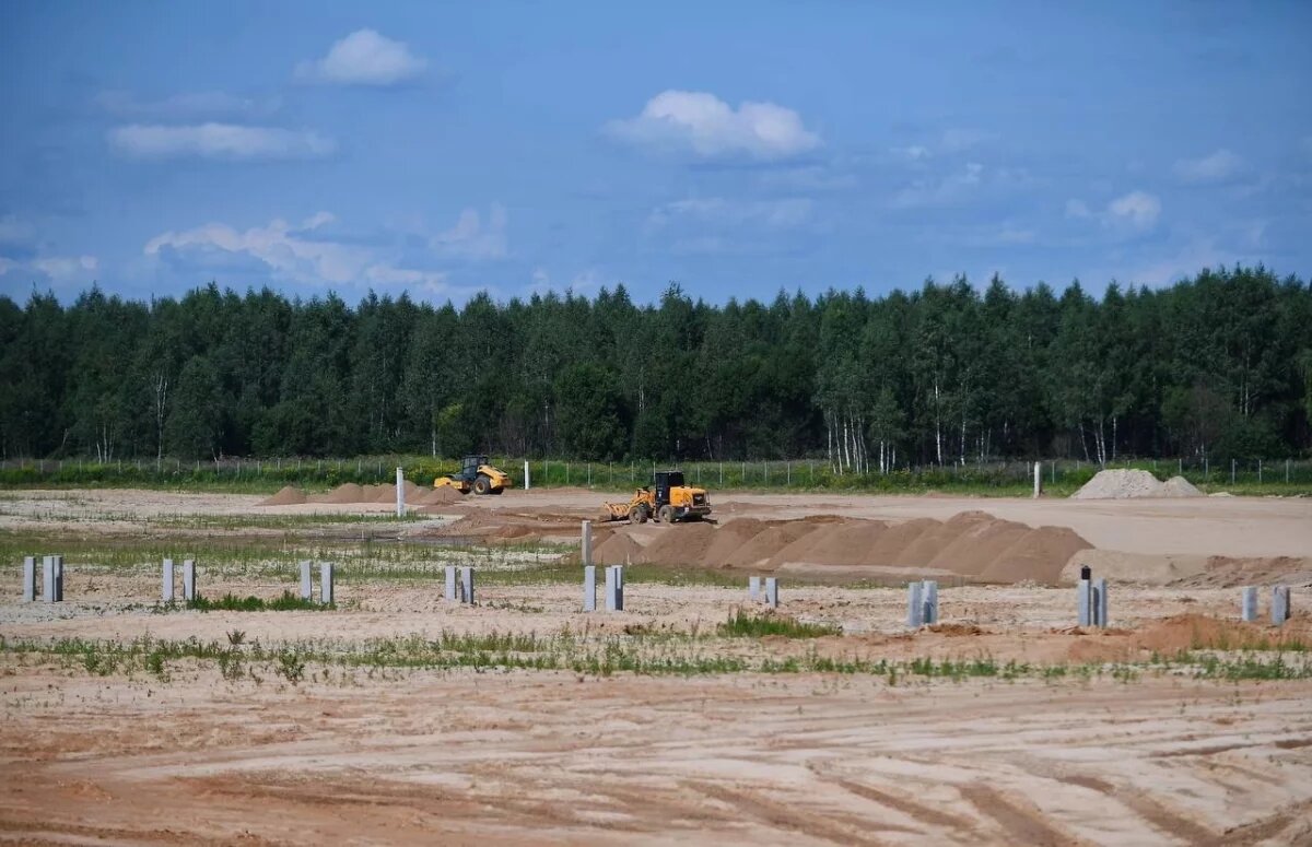    Логистический центр маркетплейса активно строят в Смоленской области