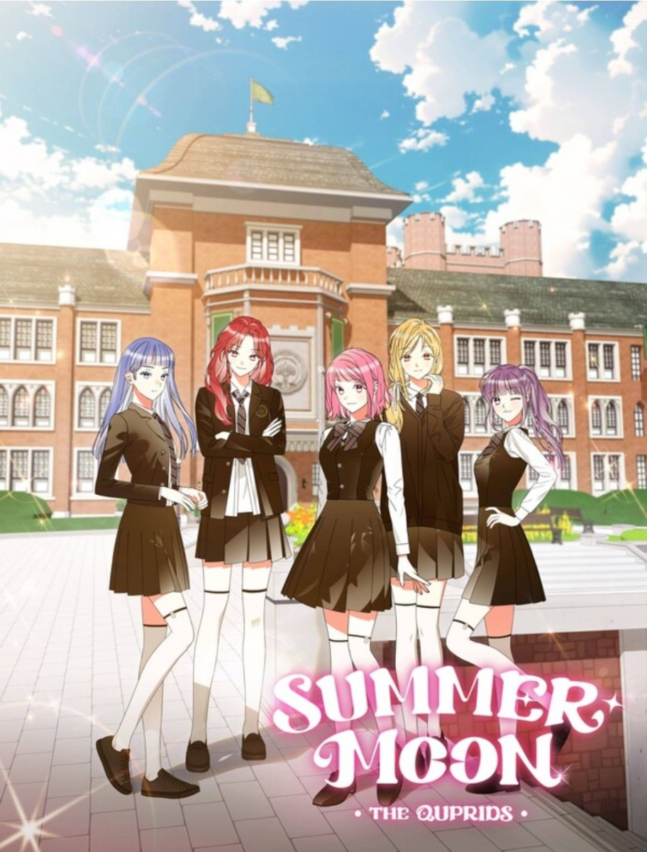    Постер вебтуна Summer Moon: The QupridsСоцсети