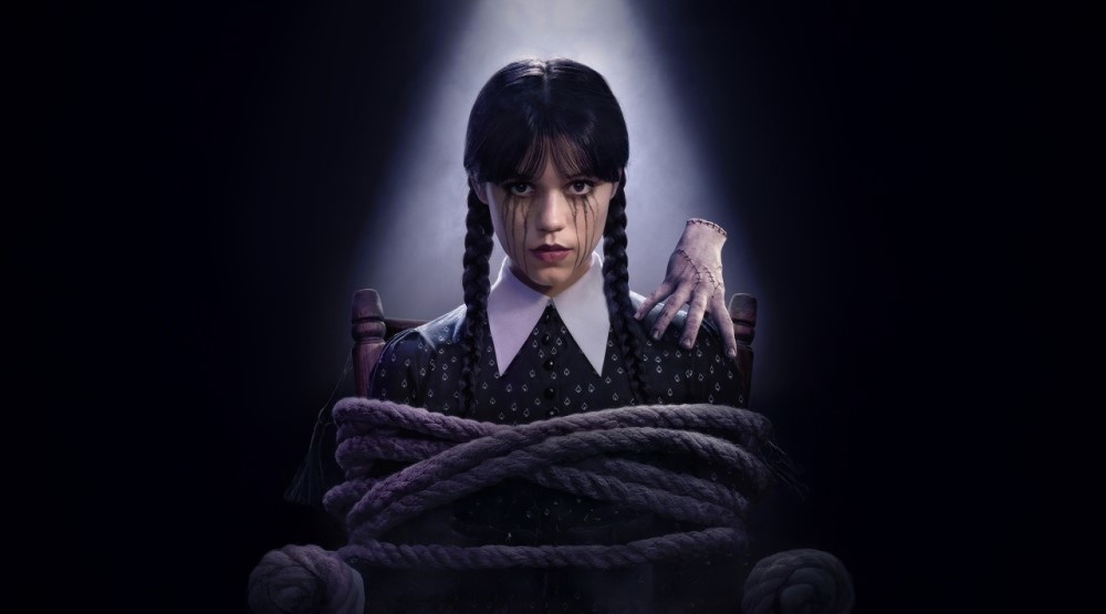     Постер 2 сезона сериала «Уэнсдэй» (2025)