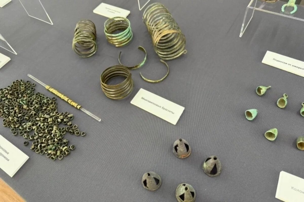    В Туле представили археологические находки середины III века