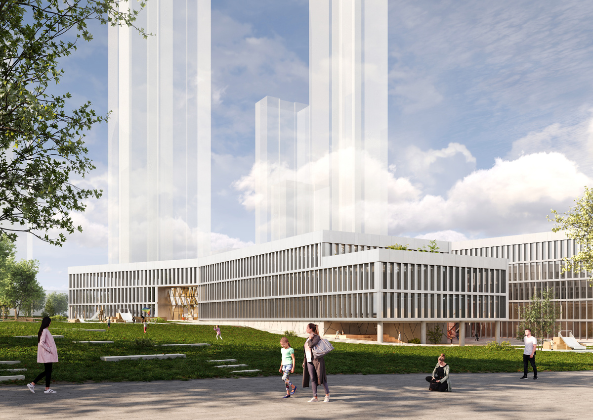 Образовательный комплекс 1500+450 мест