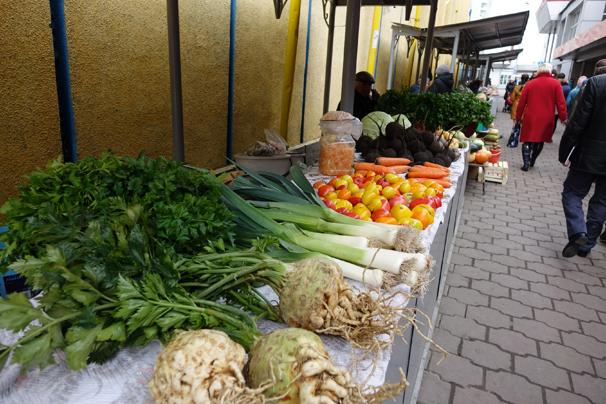 Левобережный социальный рынок в Новокузнецке. ФОТО: соцсети.