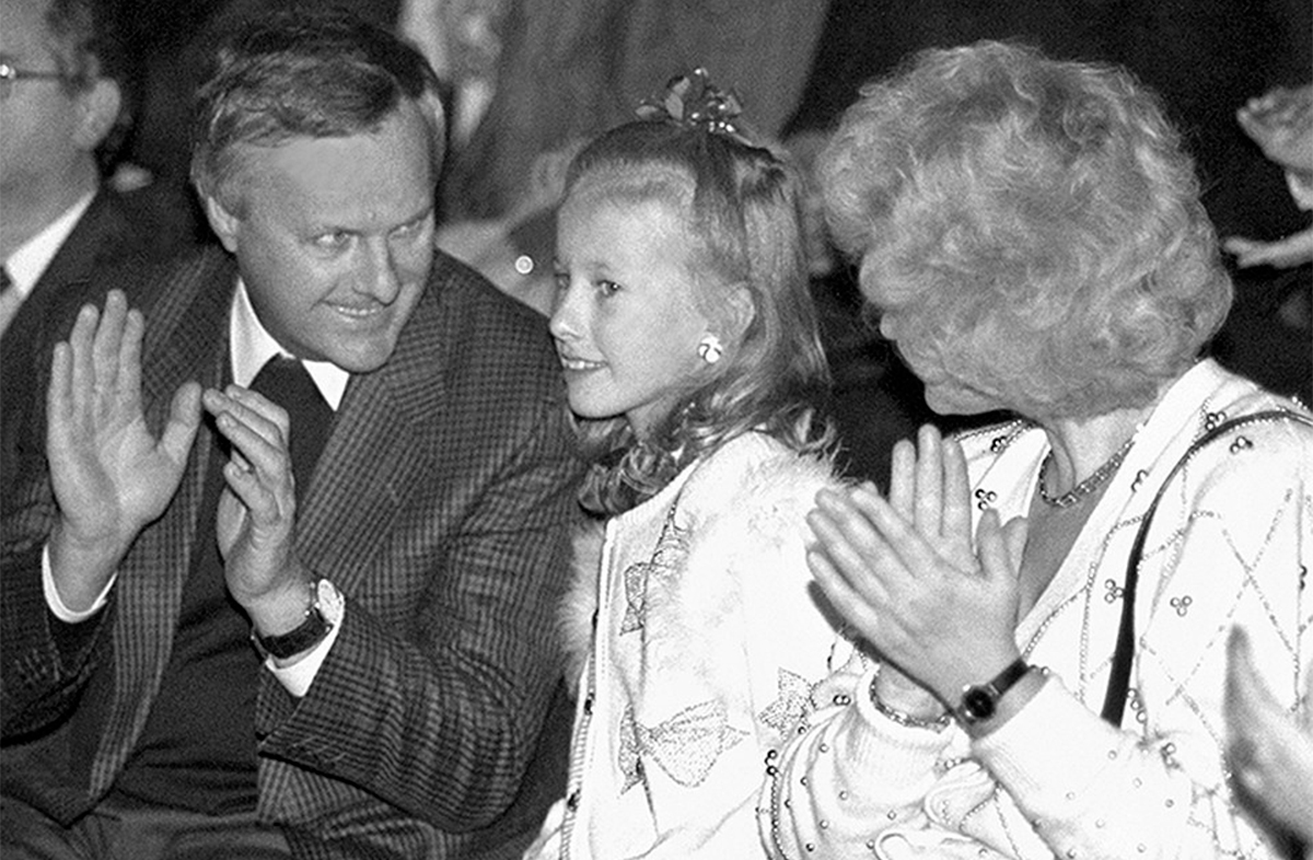 Ксения Собчак с родителями