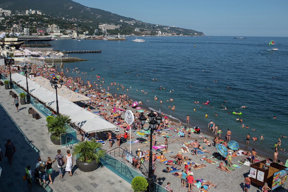 Приморский пляж в Ялте
© Туристический портал Республики Крым, Константин Крестьянинов