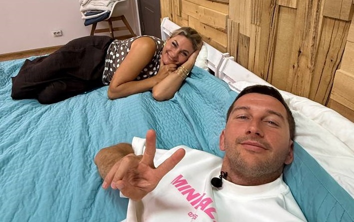 Дима Луковкин и Вероника Гракович (фото из Telegram)