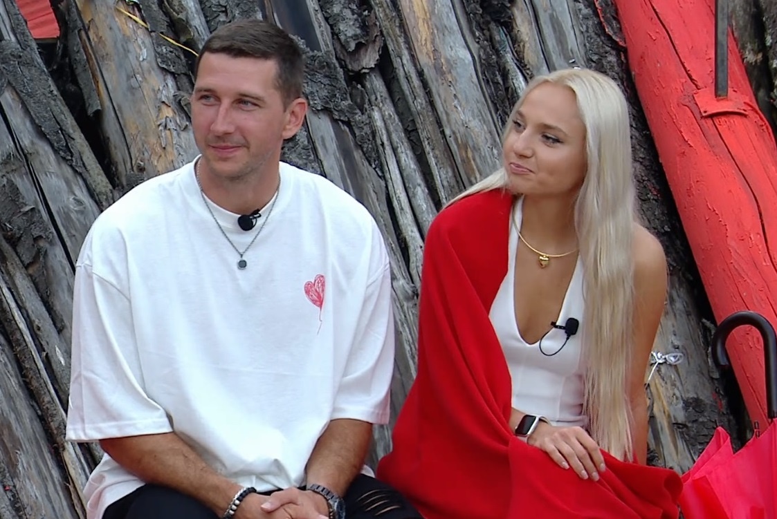 Дима Луковкин и Настя Филиппова (фото из эфира на «Okko»)