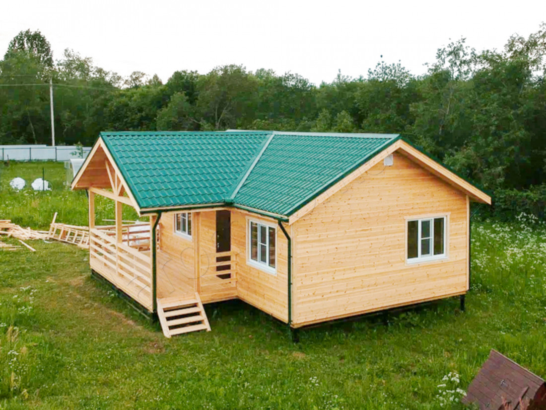 Каркасный дом в КП Елгозино-парк