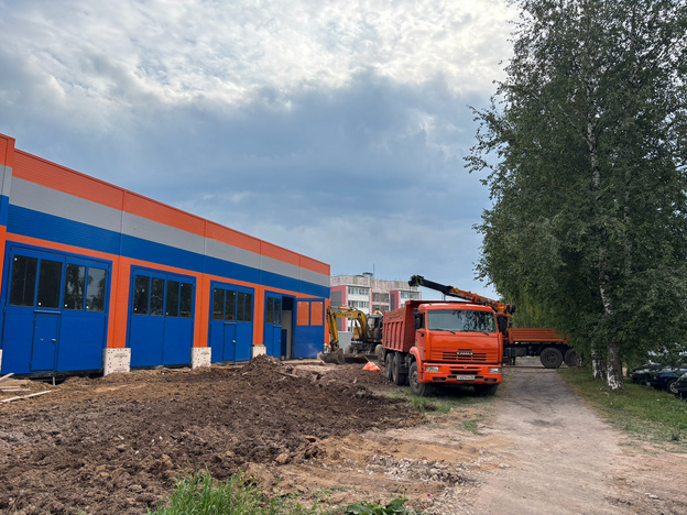    В Слободском высадят деревья у новой пожарной части