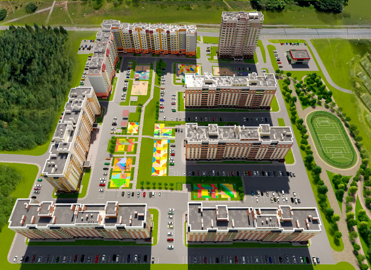 Генеральный план ЖК НОРД