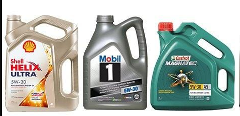 Castrol, Shell Helix, Mobil 1