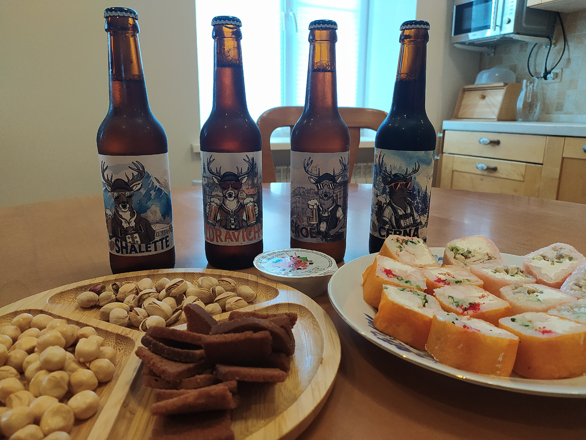 Эти олени выглядят крутыми ребятами, хоть и олени. 