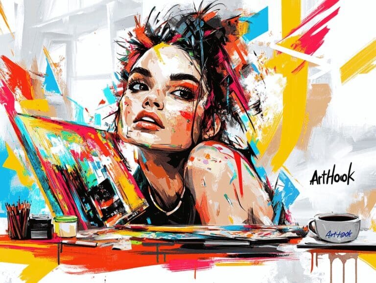    Уникальный подарок девушке: как картина станет отражением вашей любви и эмоций Art-Hook.Ru