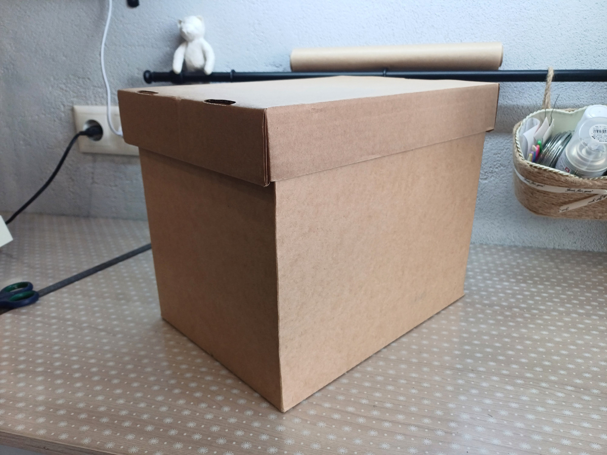 коробка из-под бумаги Кондопожского завода (фото автора)