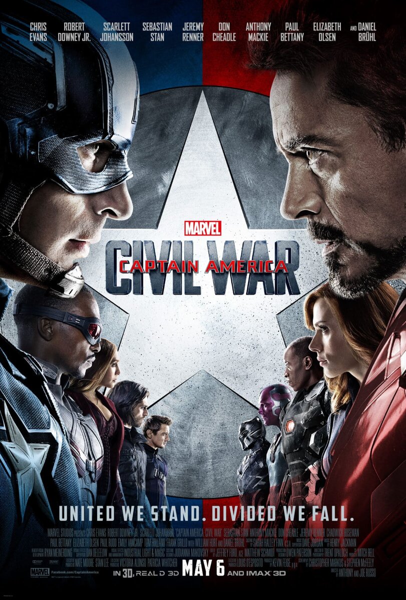 Первый мститель: Противостояние (Captain America: Civil War), 2016