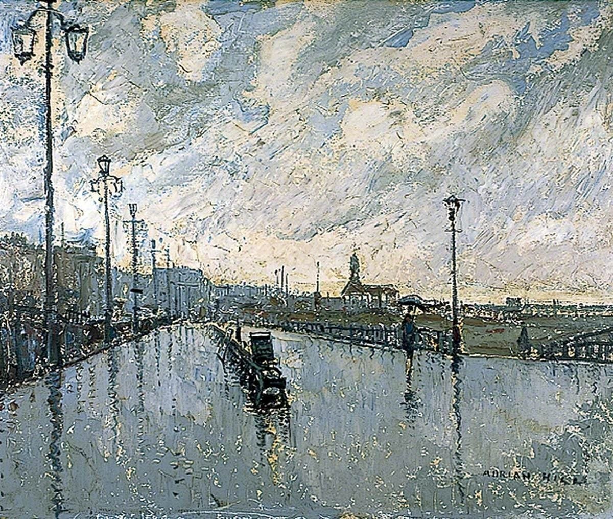 Адриан Кит Грэм Хилл, Дождь в Брайтоне, Восточный Сассекс, из открытых источников