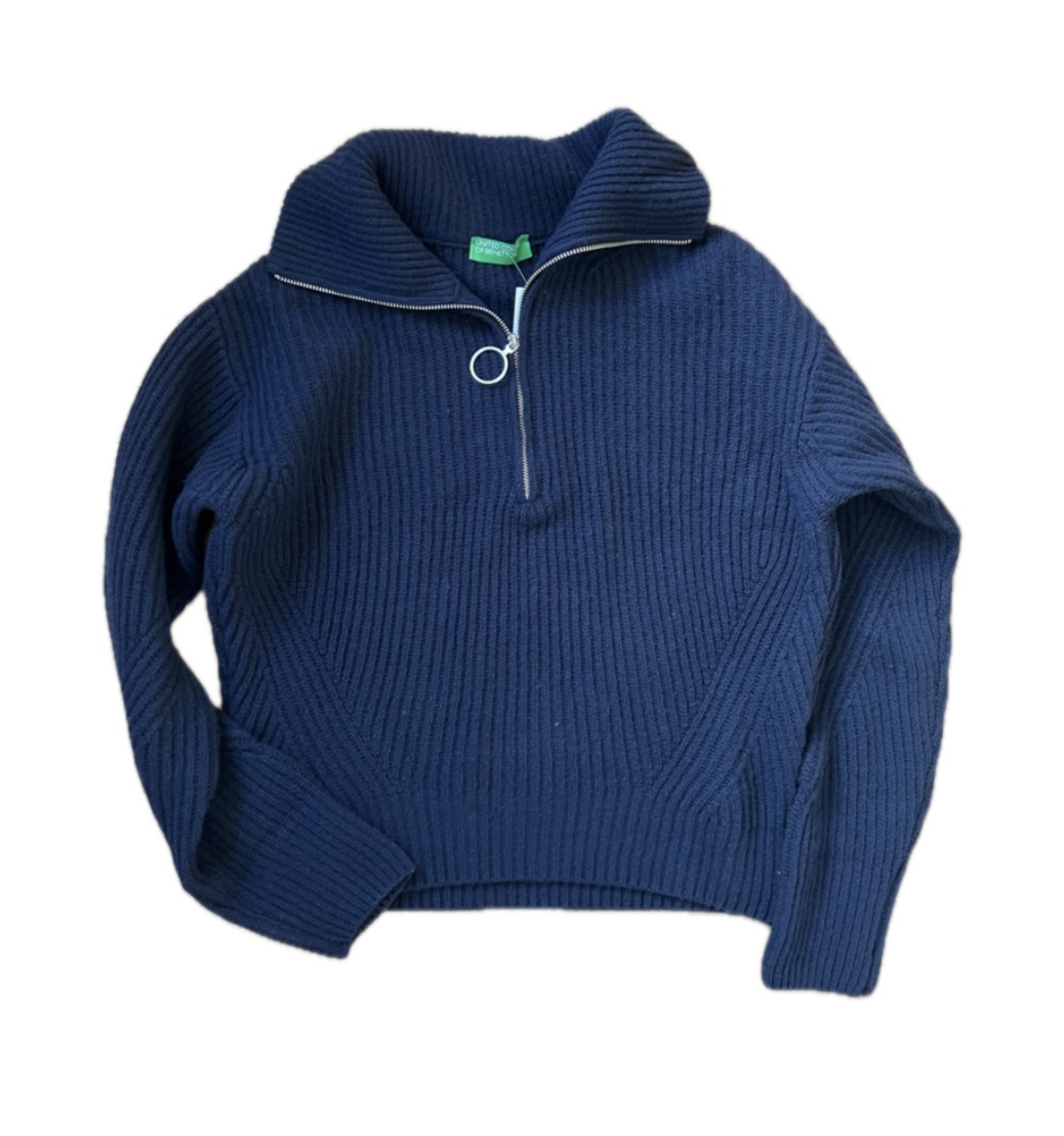 Конкретно этот джемпер от Benetton, но у многих марок есть аналогичные.