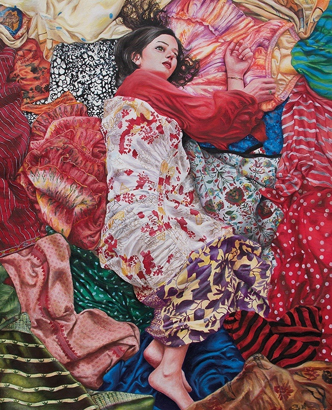 КАРТИНА ХУДОЖНИЦЫ НАЗАНИН ПУЯНДЕ / Nazanin Pouyandeh / 1981 / ИРАН/ ФРАНЦИЯ / НЕУВЕРЕННОСТЬ