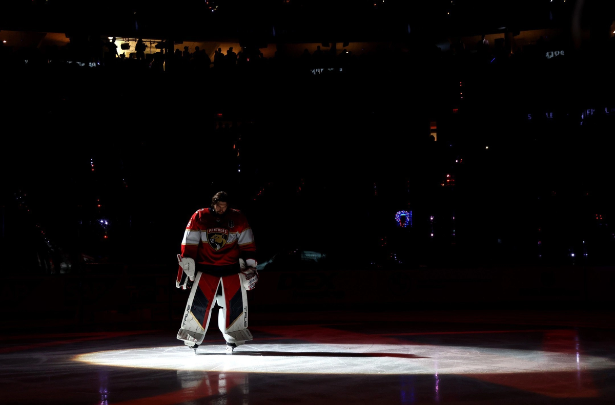 Сергей Бобровский в финале кубка Стэнли 2024/25