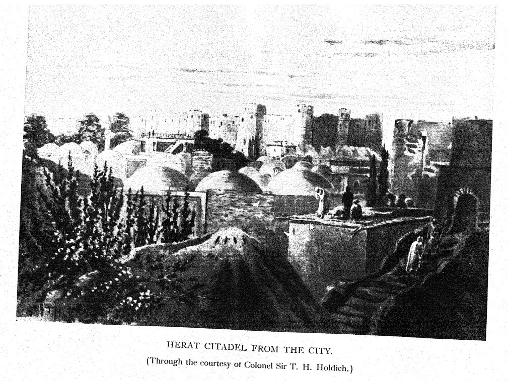 На фото: Герат_Percy Sykes. A History of Persia. Volume 2. 1921.