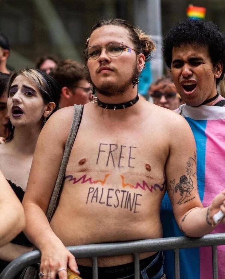 Rally in Europa voor een vrij Palestina