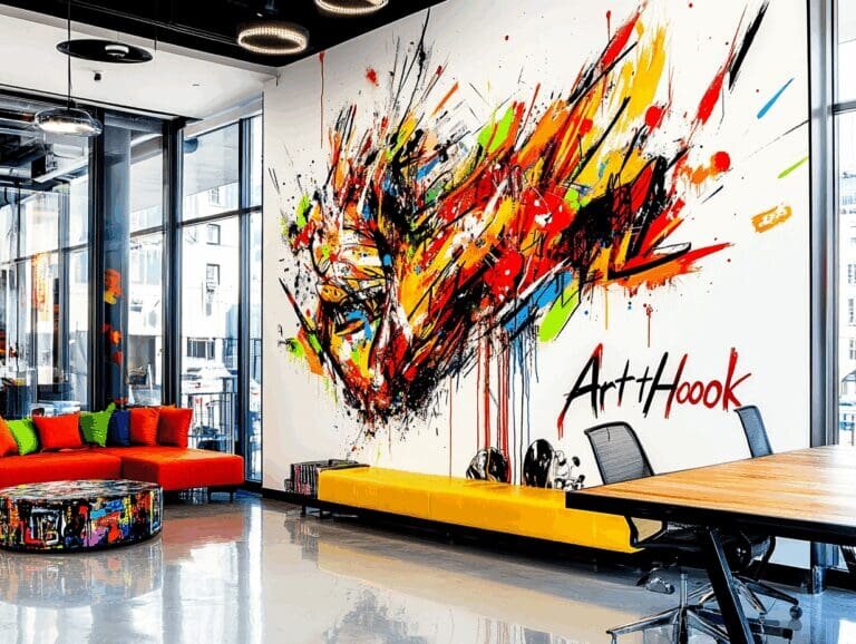    Роспись стен в офисе: как цена на креатив меняет атмосферу и повышает продуктивность Art-Hook.Ru