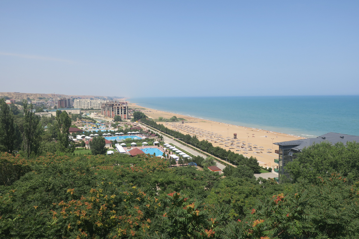 Санаторий "Каспий" со смотровой площадки