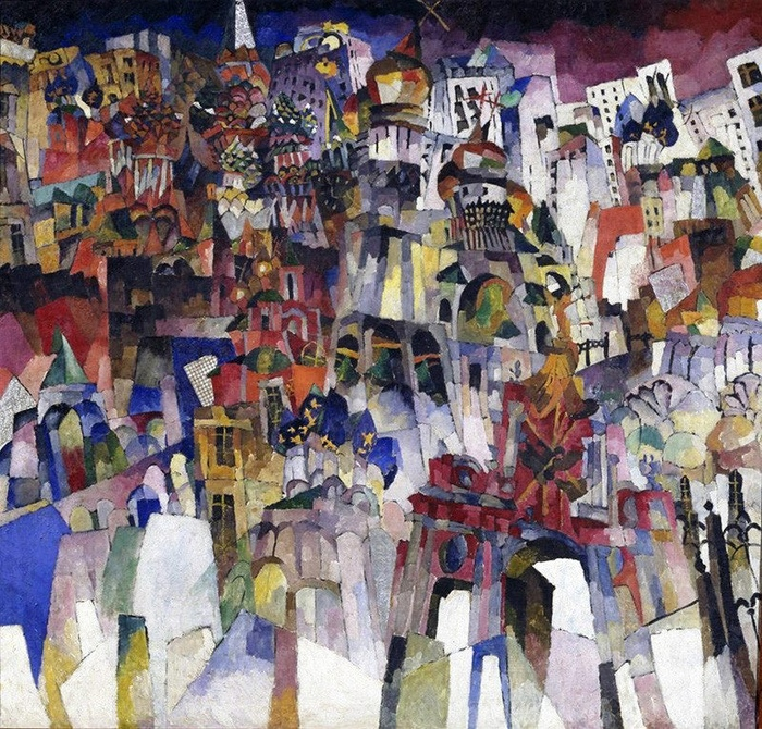 Аристарх Лентулов. «Москва», 1913 год, Государственная Третьяковская галерея, Москва © Public domain