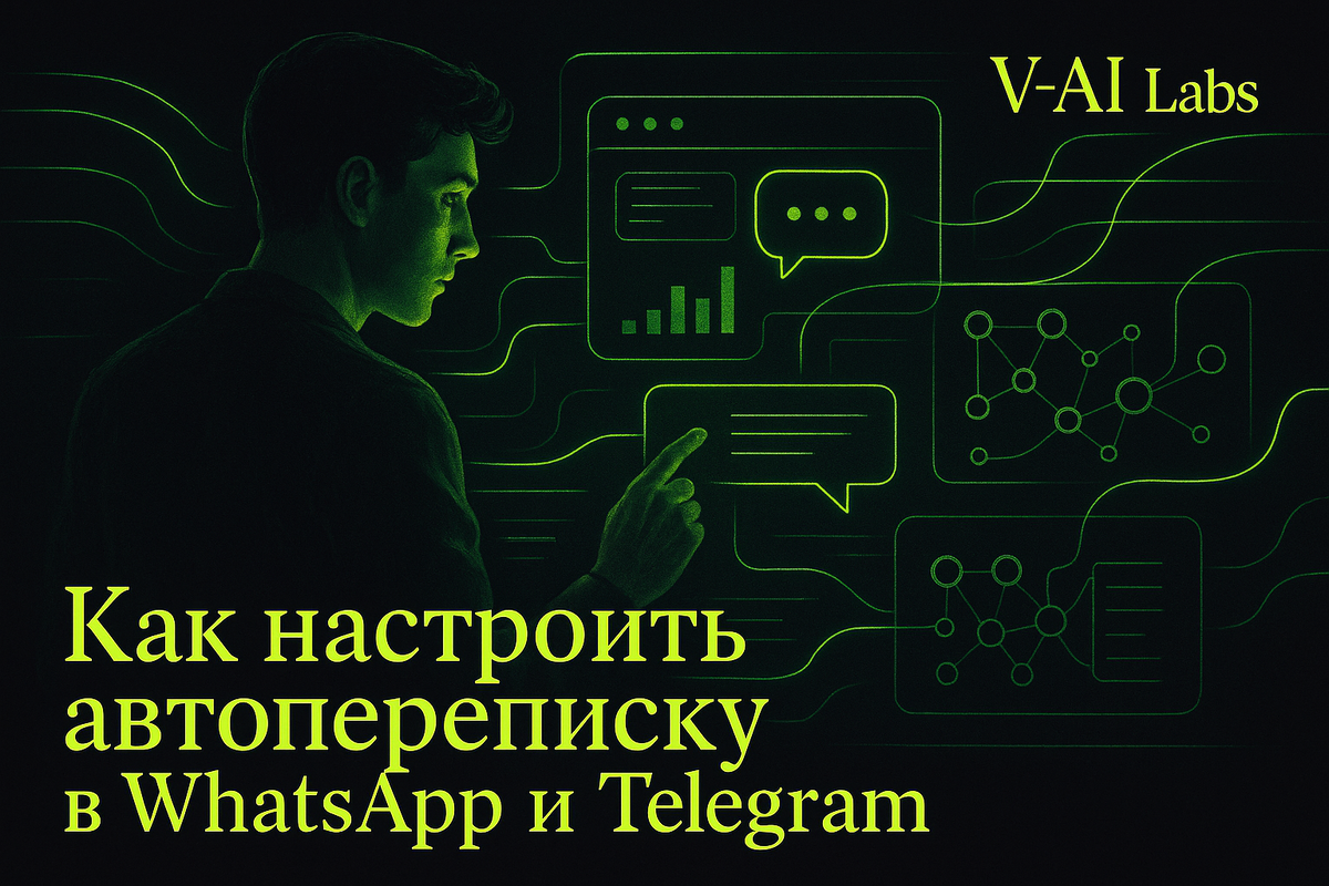    Автоматизация переписки в WhatsApp и Telegram для HR