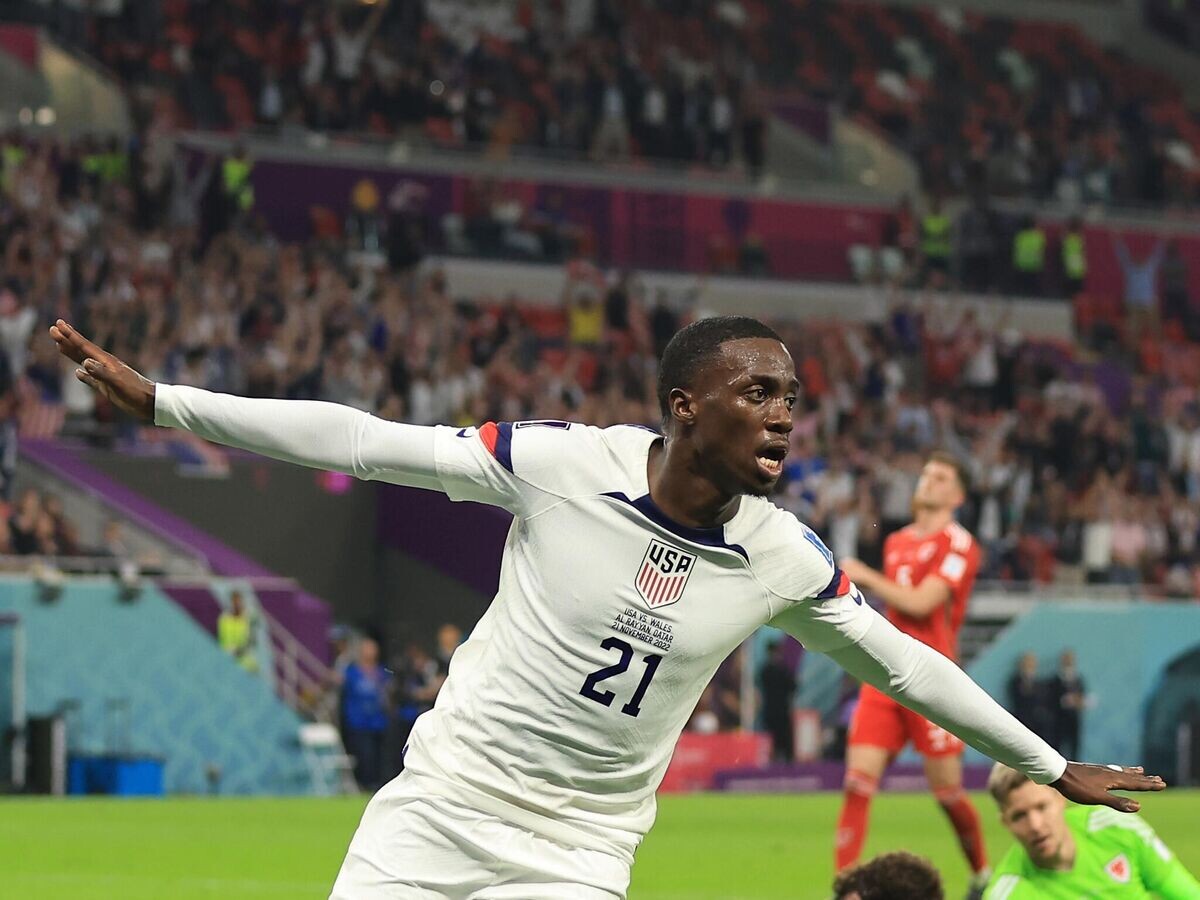    Американский футболист Тимоти Веа© пресс-служба Кубка мира