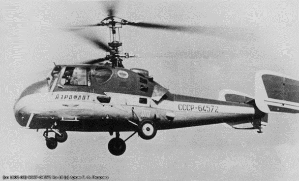 В воздухе Ка-18