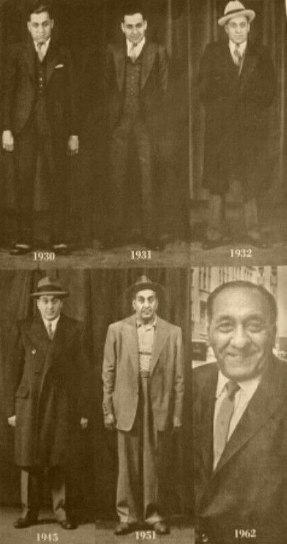 Фотографии Тони Аккардо, сделанные в разные периоды