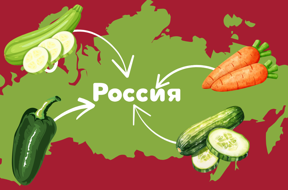 Скатерть-Самобранка. История овощей 