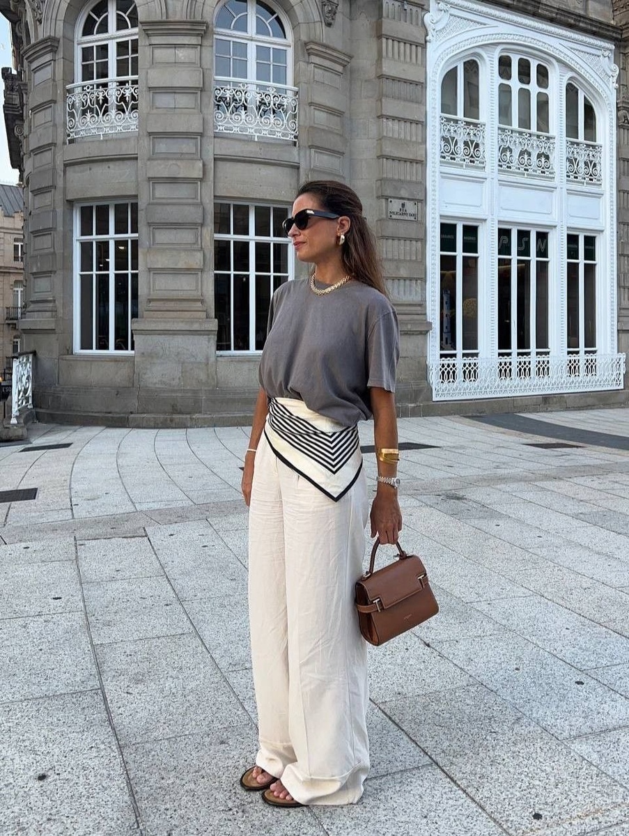 Pinterest. Геометричная косынка 