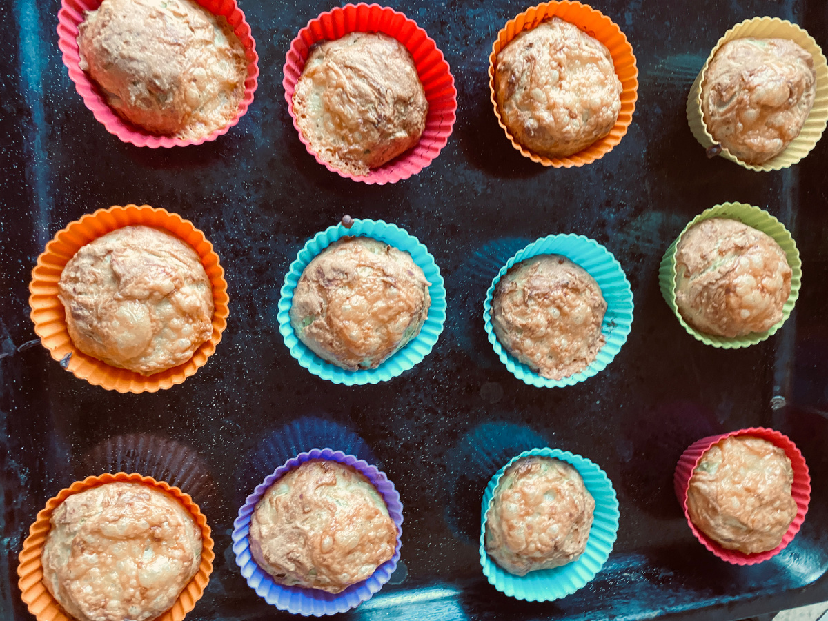 Я сверху еще положила по пластинке моцареллы. Фото автора статьи 