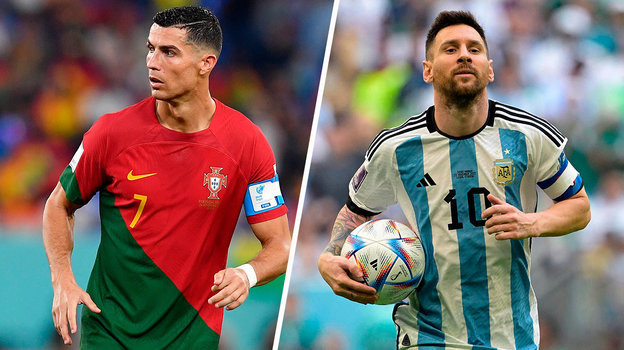 Роналду и Месси