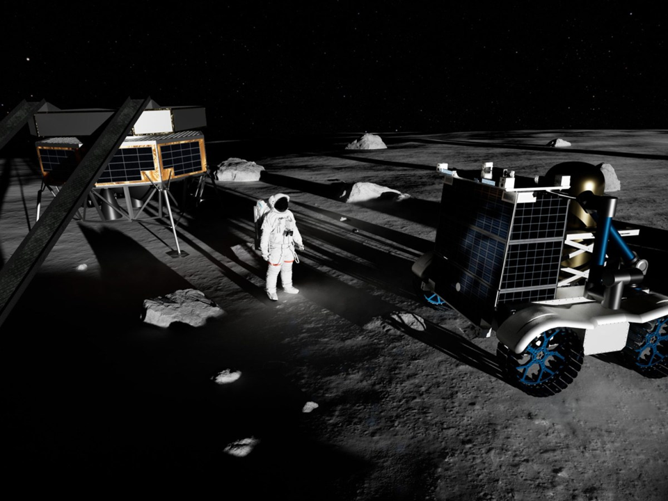 Проект лунохода от CSA. Рендер: Mission Control