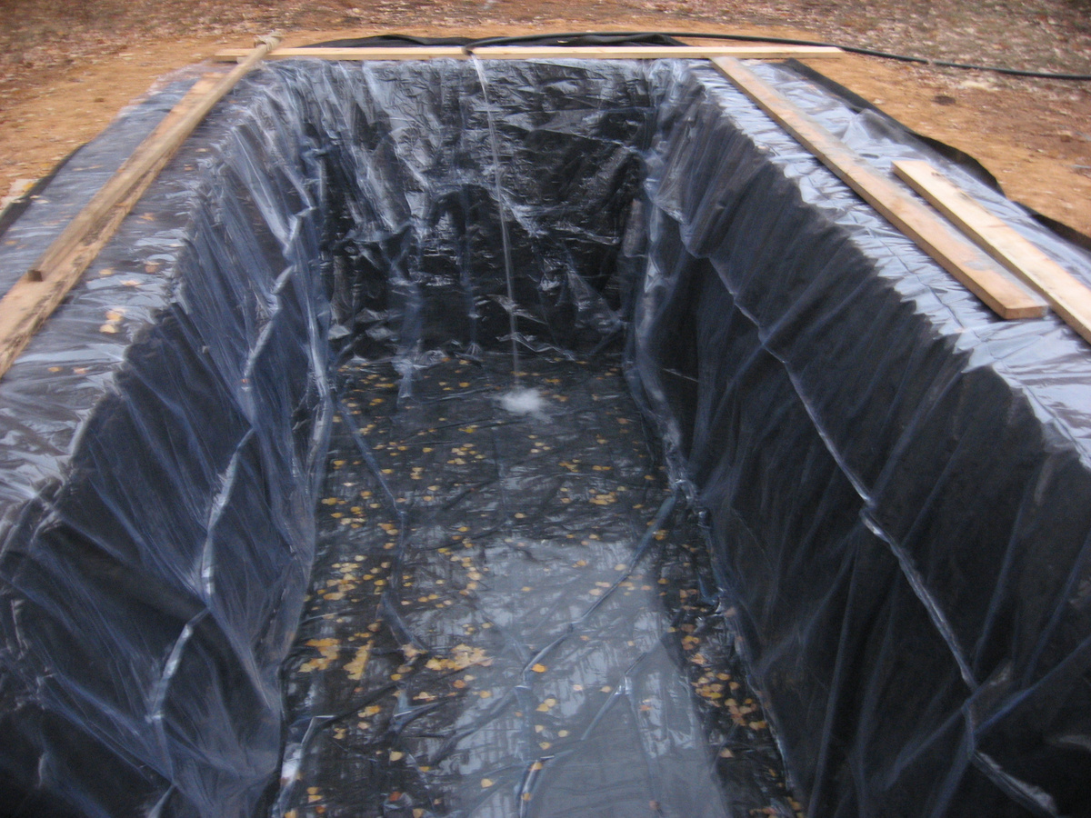 водоем в новом саду 30 м кв