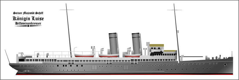 Königin Luise уже как минзаг.