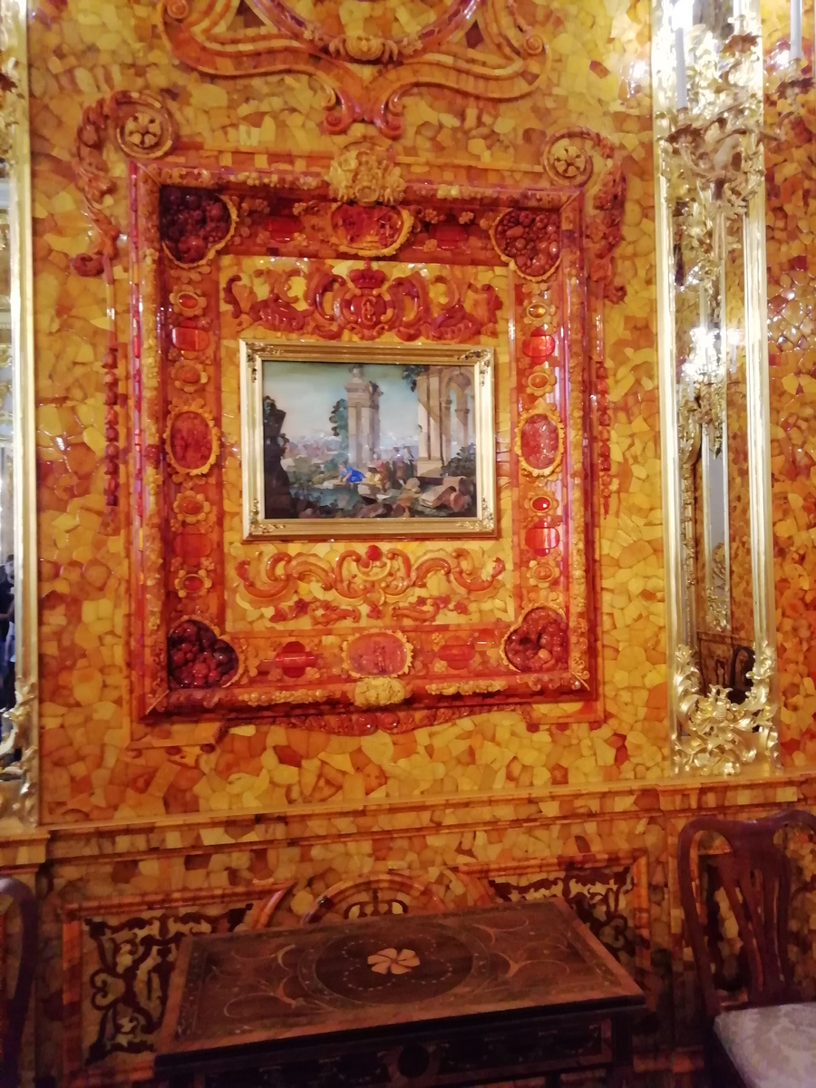 Янтарная комната в Екатерининском дворце