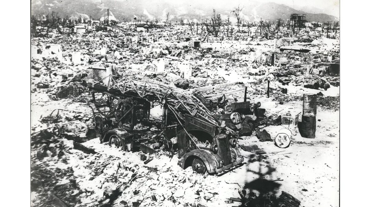 Фото: Хиросима после ядерного удара. Keystone Press Agency/www.globallookpress.com